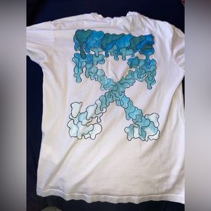Off-White Blue Marker S/S Over Tee
